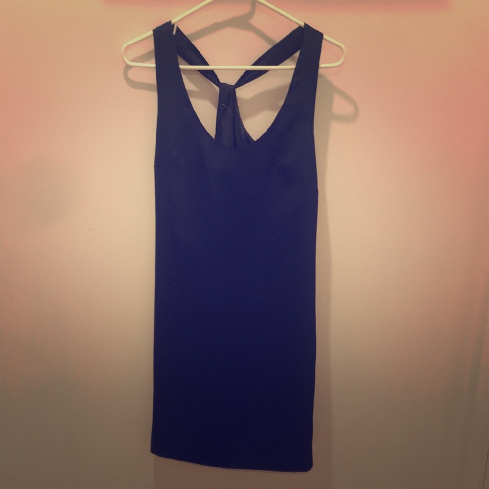 J Crew Size 4 navy cocktail dress